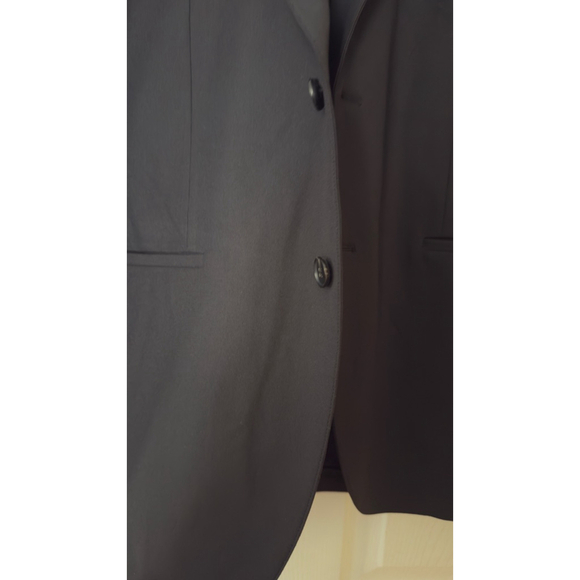 Men's SENE Black Sport Coat Blazer Size see measurements - Picture 2 of 11